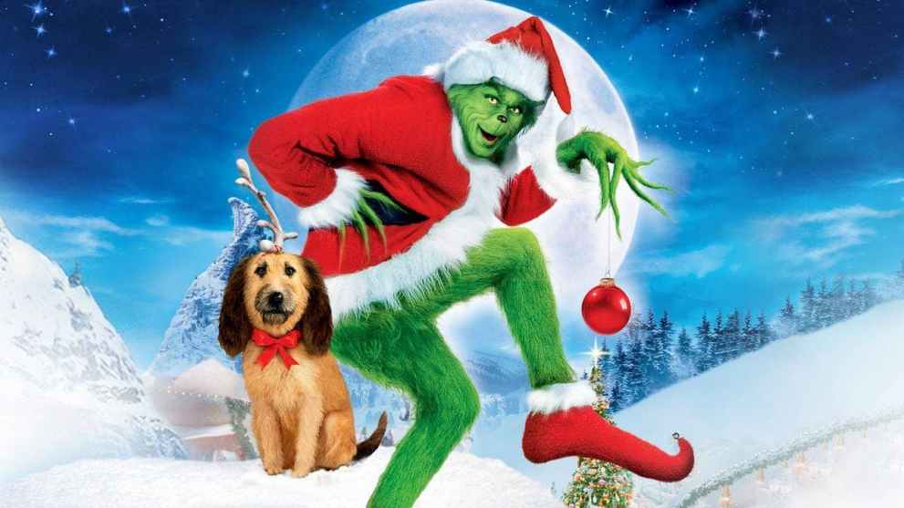 Jim Carrey as the Grinch