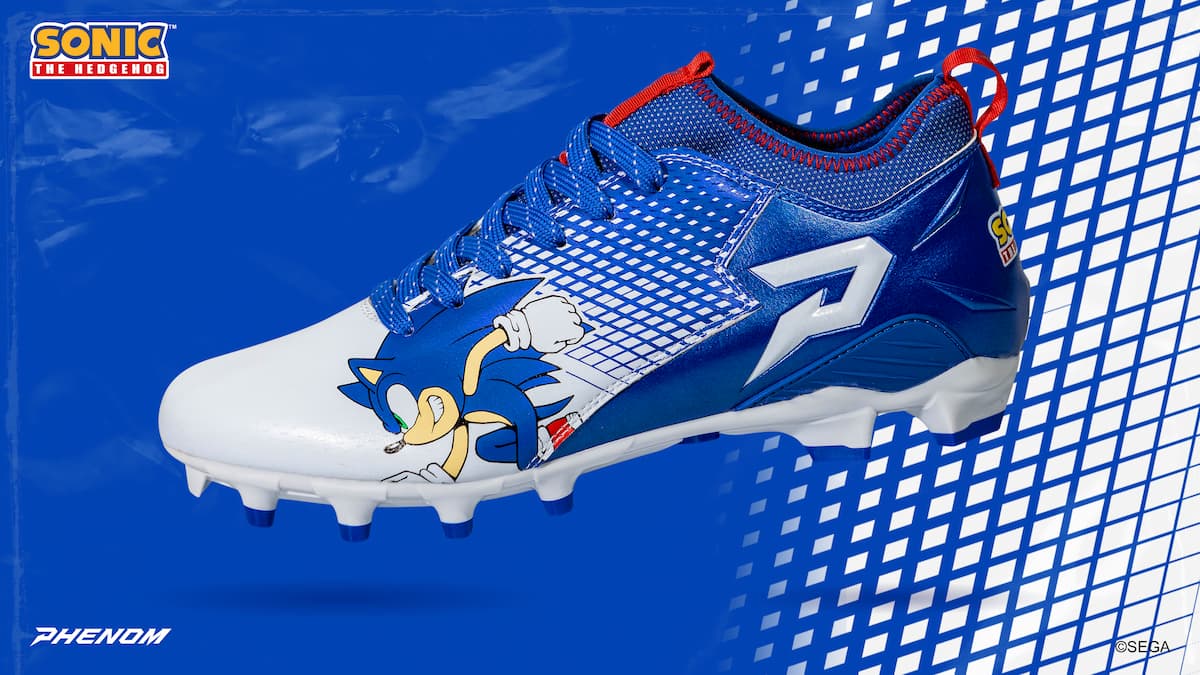 sonic the hedgehog football gear