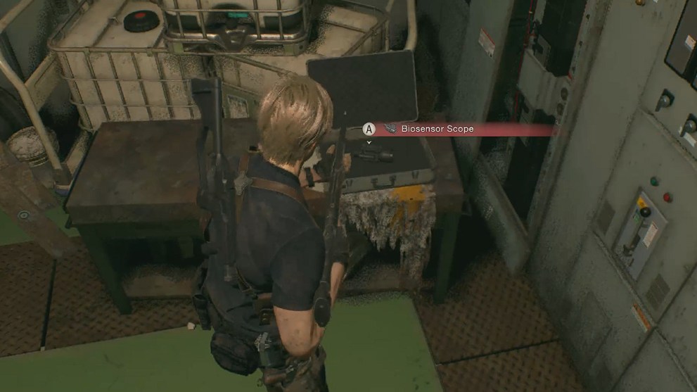 Resident Evil 4 Remake Biosensor Scope Location.