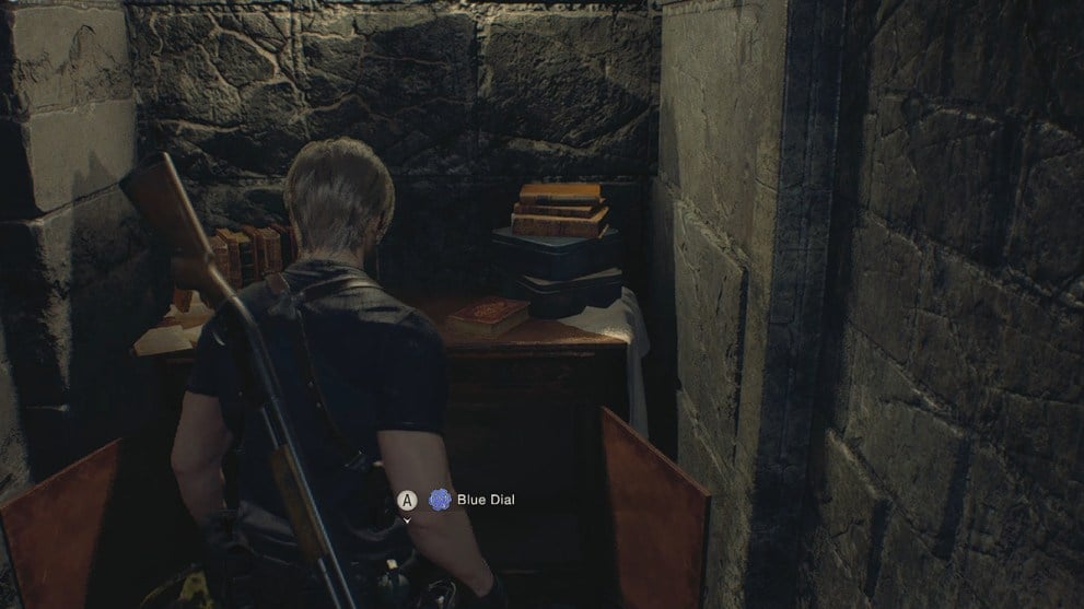 Resident Evil 4 Remake Blue Dial Location.