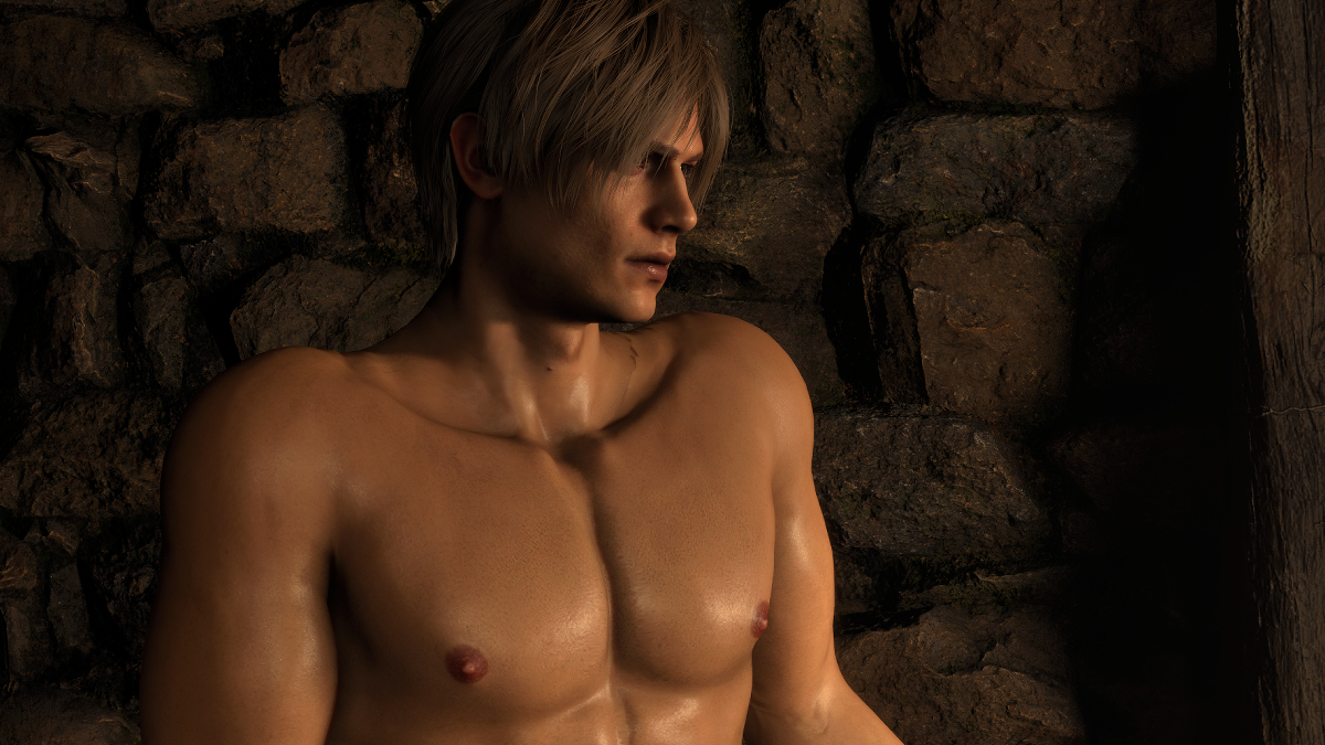 Resident Evil 4 Remake Demo Shirtless Leon Mod