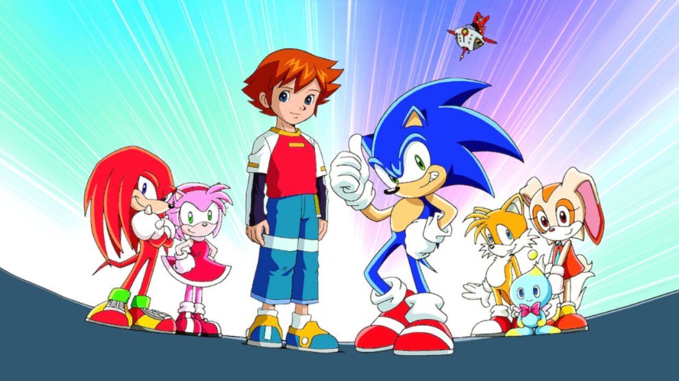 Sonic X distributed by Discotek Media