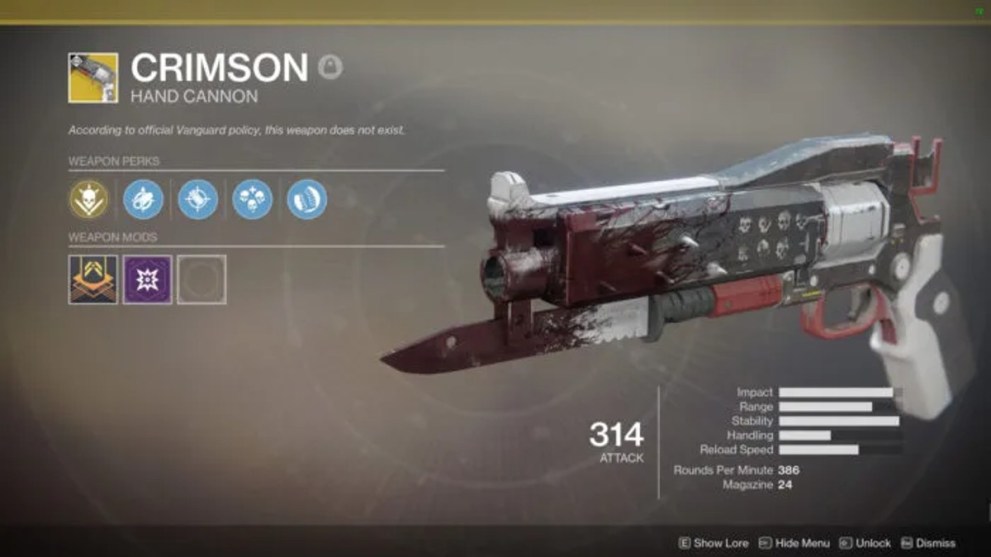 Crimson (Hand Canon)