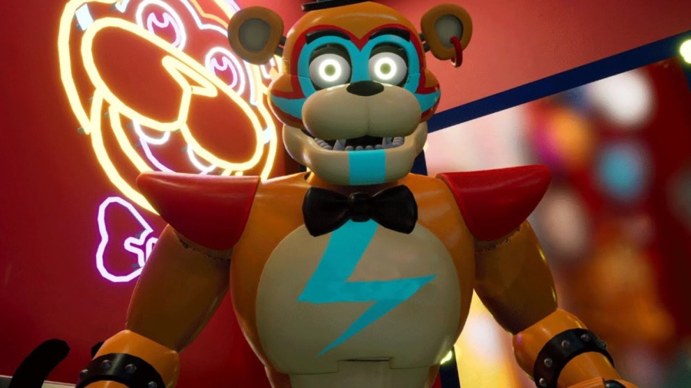 Five Nights at Freddy's Security Breach who is the character Glamrock Freddy?