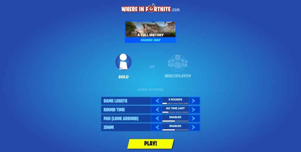 how to play fortnite geoguessr