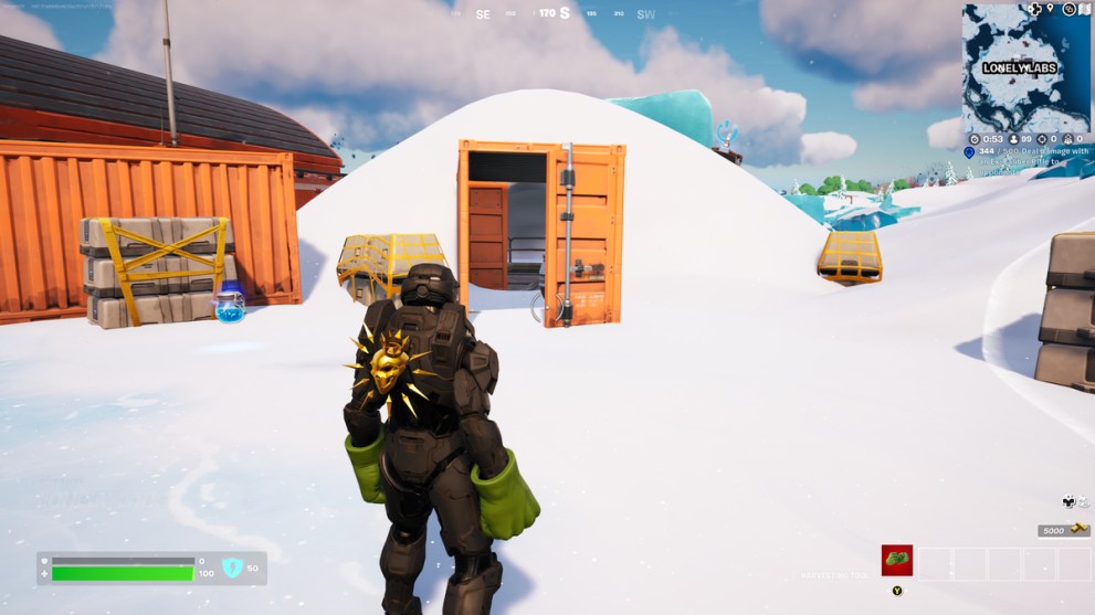 How to Complete Encrypted Quest "Decrypt the Signal Beneath the Snowbank" in Fortnite