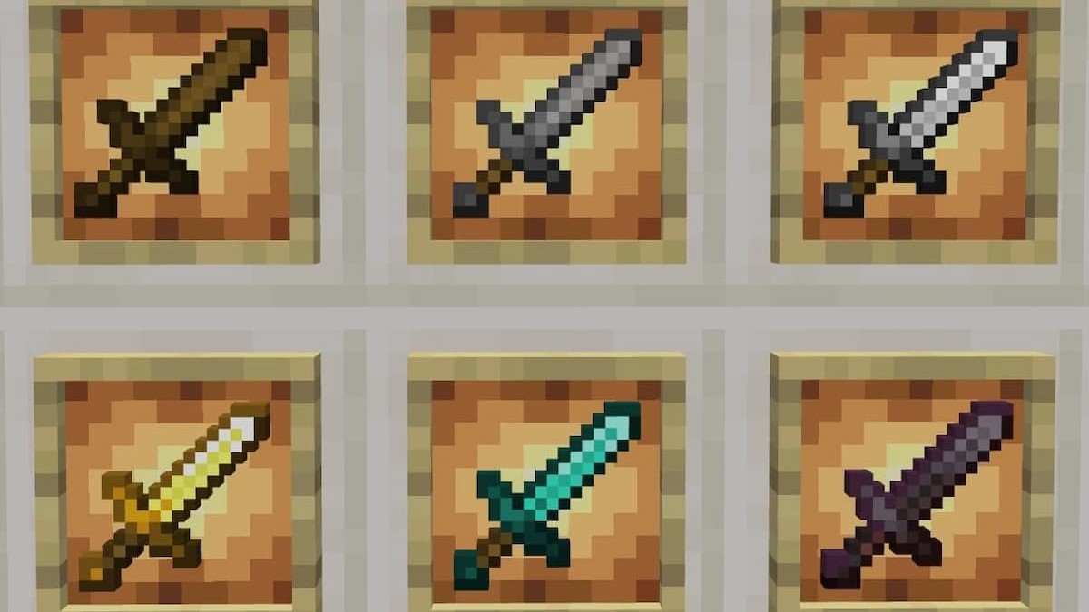 Minecraft Swords