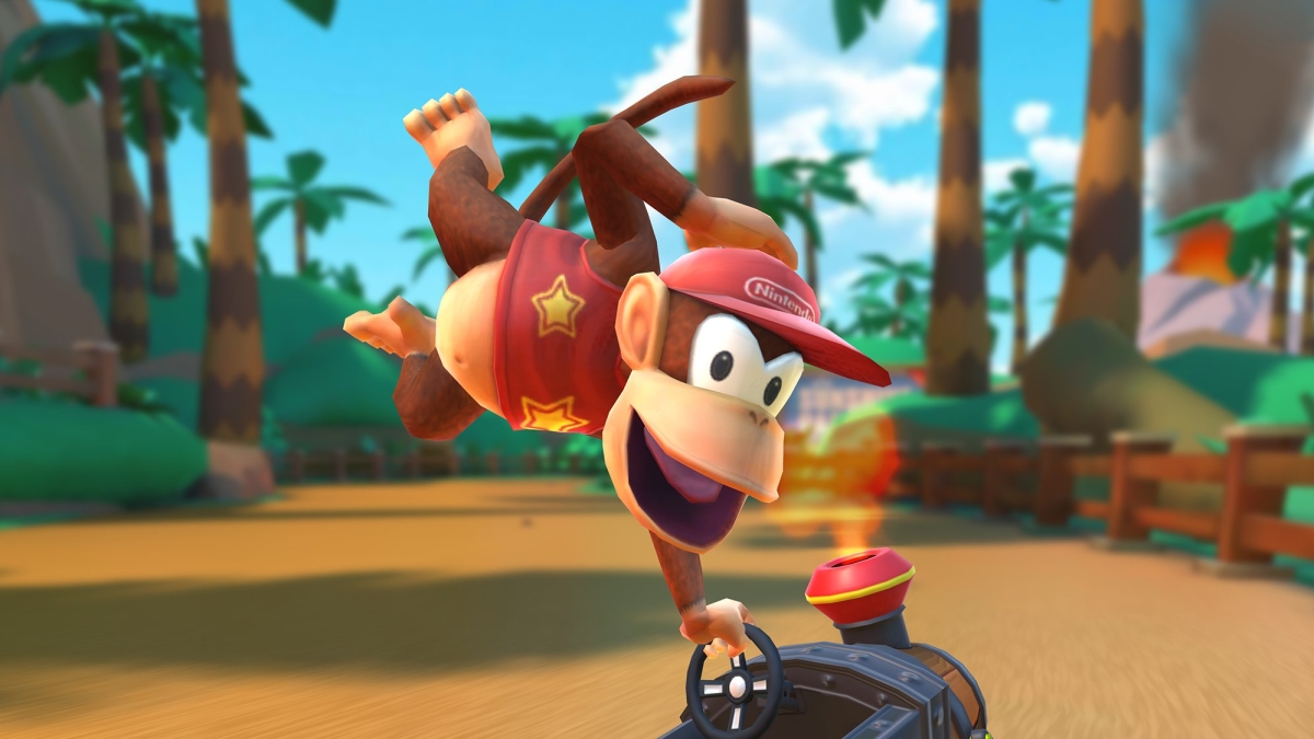 mario kart tour diddy kong