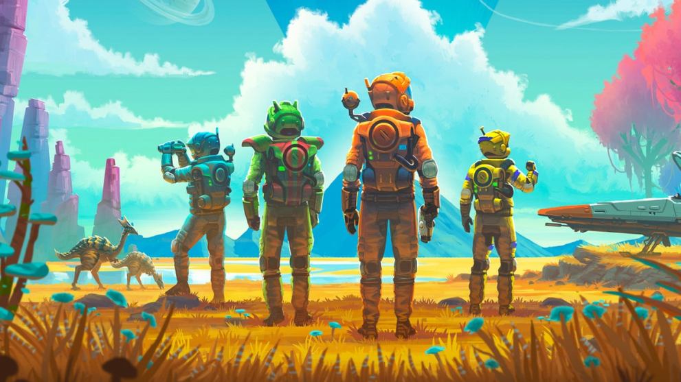 no man's sky key art