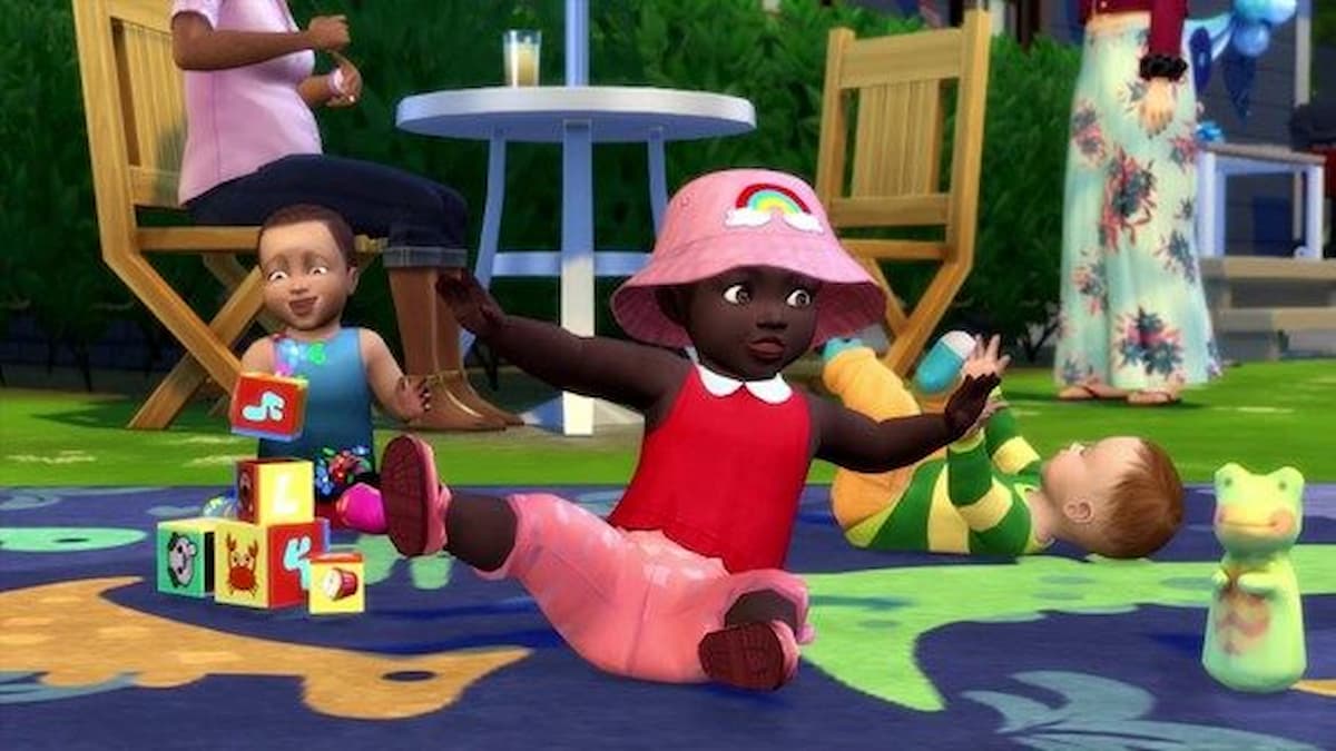 Key Art for The Sims 4 Infants Update