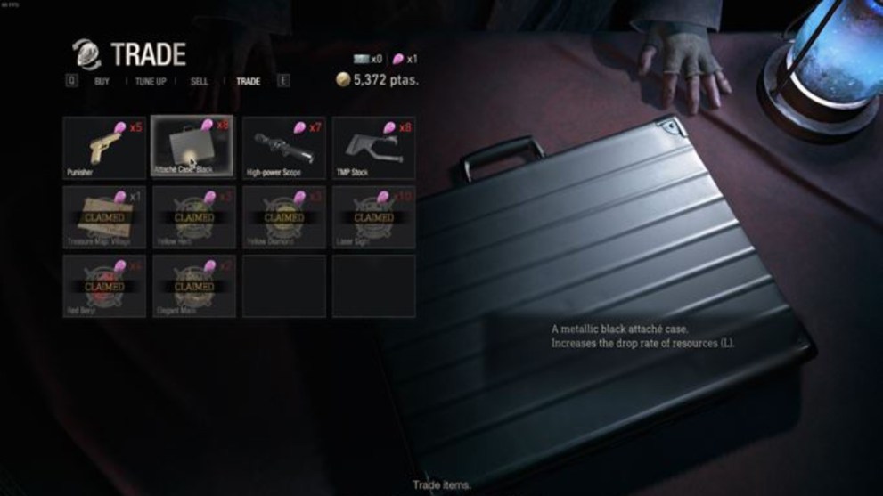 Resident Evil 4 Remake how to upgrade your attache case. 