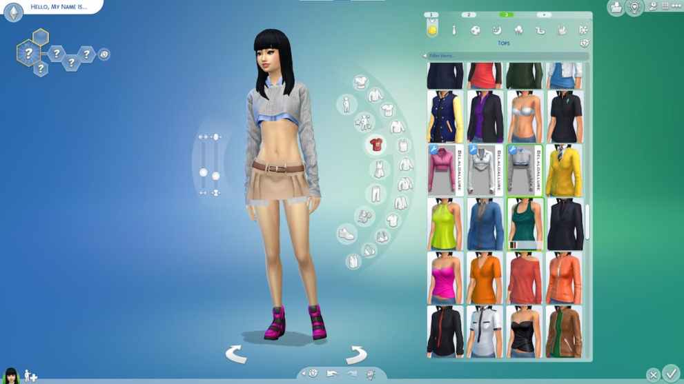 Sims 4 CC CAS