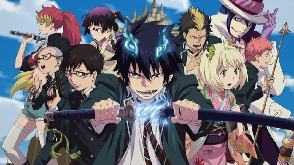 Key Art for Blue Exorcist Anime