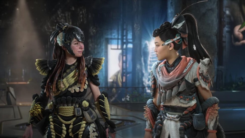 Aloy and Seyka Cutscene