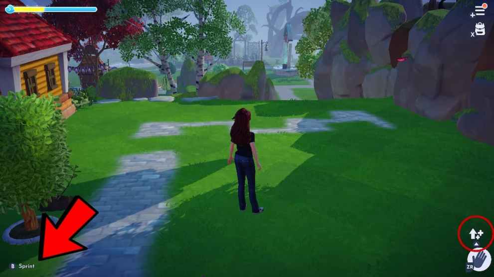 Unlocking Sprint in Disney Dreamlight Valley