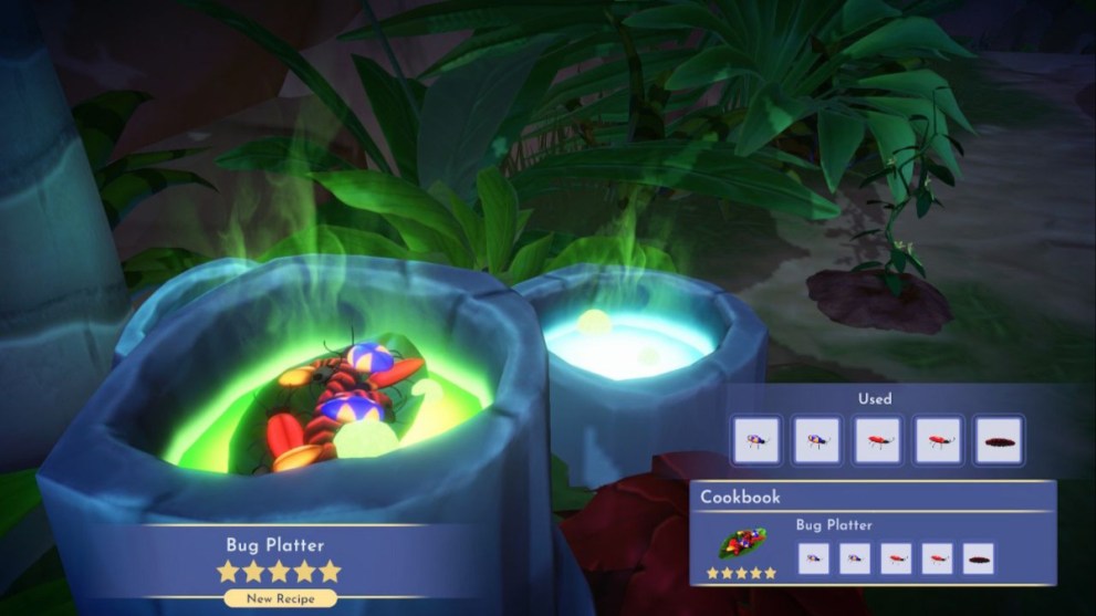 Bug Platter recipe in Disney Dreamlight Valley.