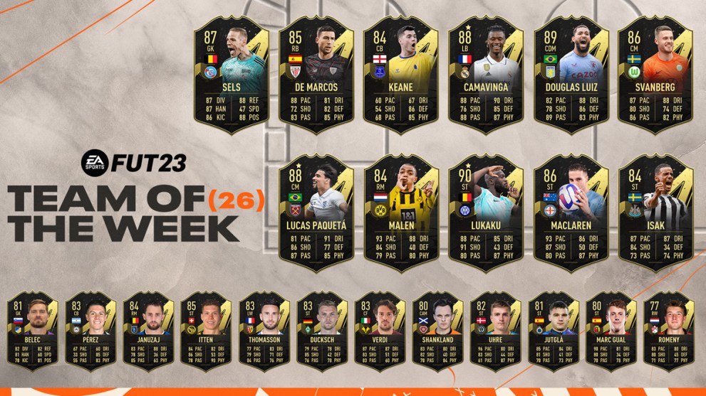 FIFA 23 Team of the Week 26