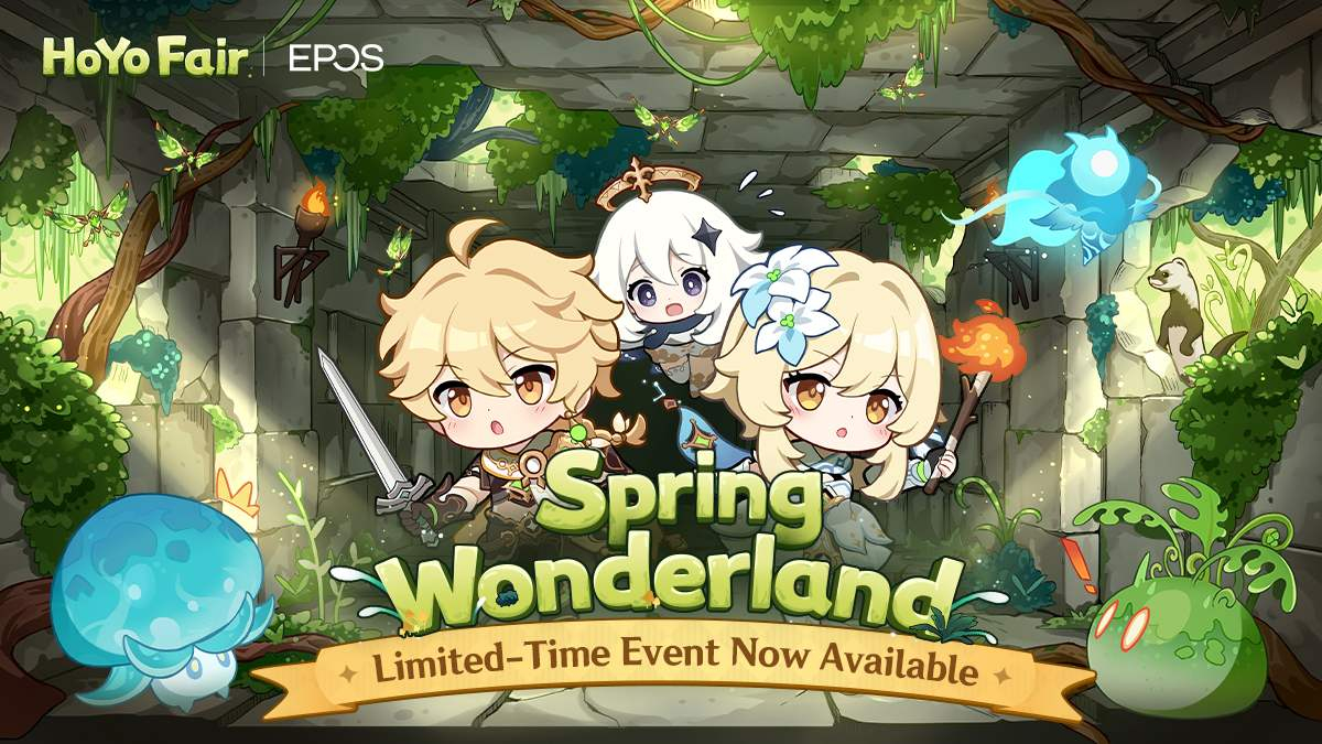 Genshin Impact Spring Wonderland Banner.