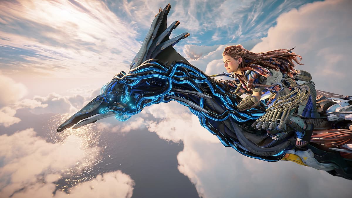 Aloy in Horizon Forbidden West: Burning Shores