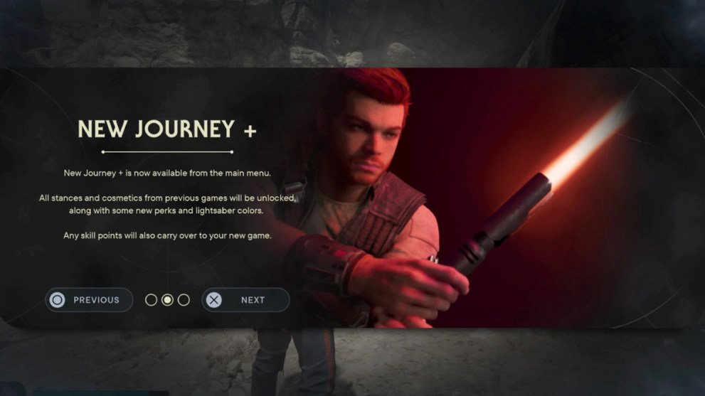 Star Wars: Jedi Survivor New Game Plus