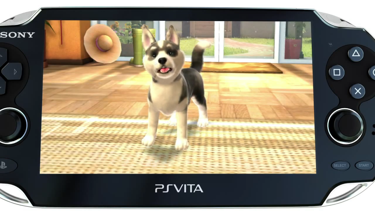 playstation vita pets on a playstation vita