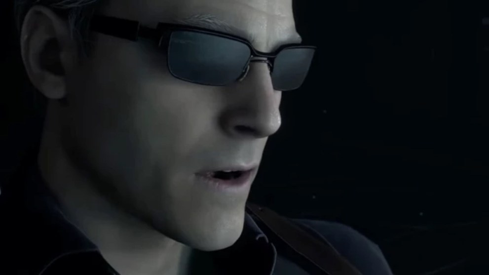 Resident Evil 4 Remake Albert Wesker makes his appearance.