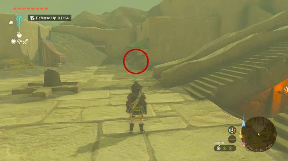 How to Get Into Gerudo Shelter in Tears of the Kingdom