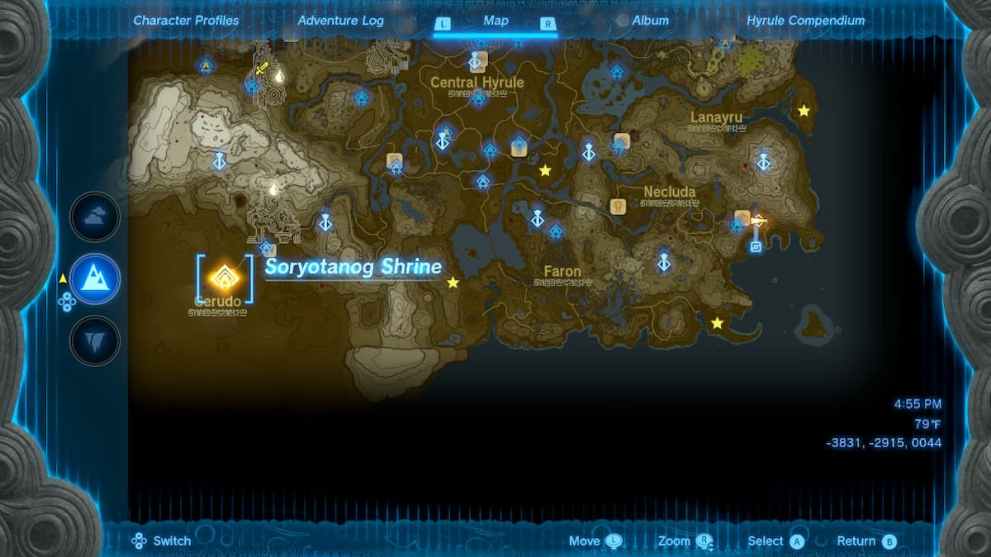 Where to Find Soryotanog Shrine in Tears of the Kingdom