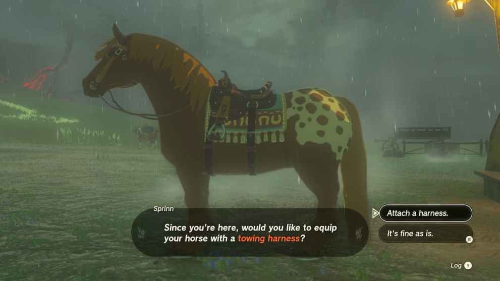 tears of the kingdom horse customization