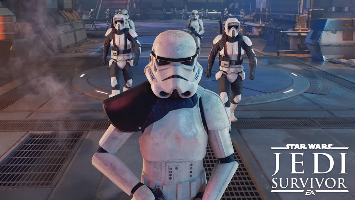 Jedi Survivor Stormtroopers with logo