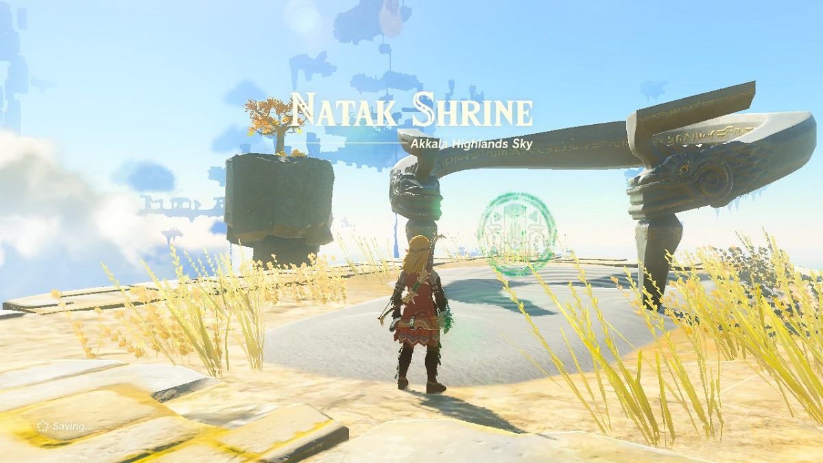 Natak Shrine Puzzle Solution in Zelda Tears of the Kingdom