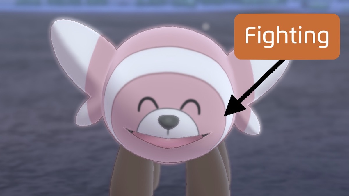 Stufful (Fighting Type) Pokemon Sword & Shield