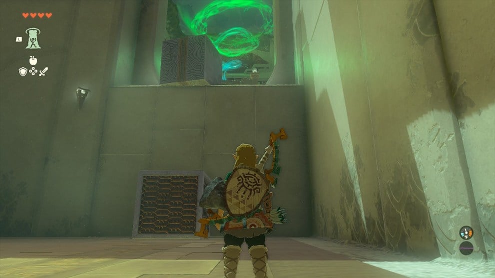 Turakawak Shrine Stone Cube Placement