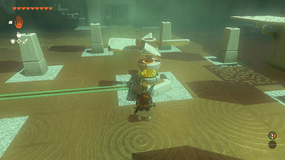 The fan device in Gemimik shrine in Zelda TOTK