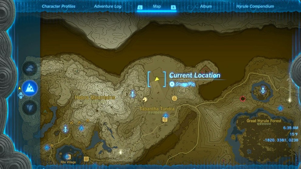 Zelda TOTK Golden Horse location.