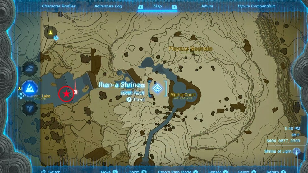 King Dorephan location in Zelda TOTK.