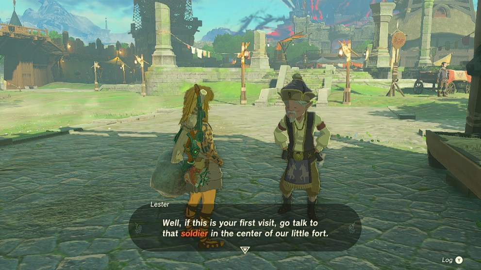 Lester in Zelda TOTK