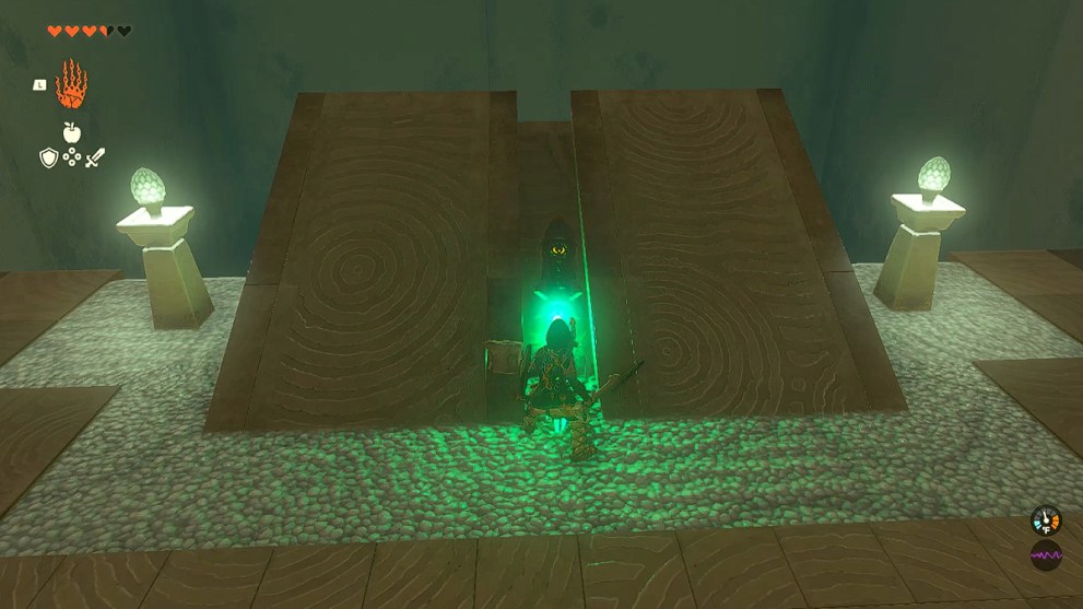 Rocket in the Oromuwak shrine in Zelda TOTK.