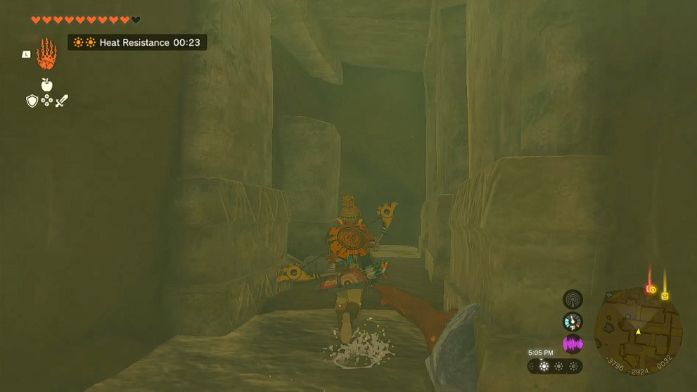 Gerudo Secret Club's Hidden Entrance in Zelda TOTK.