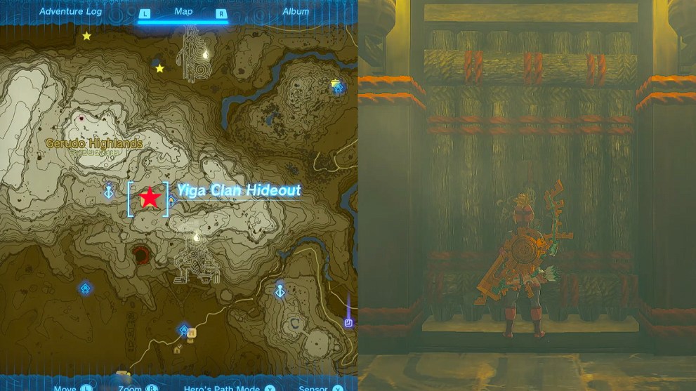 Zelda TOTK Yiga Clan Main Hideout.