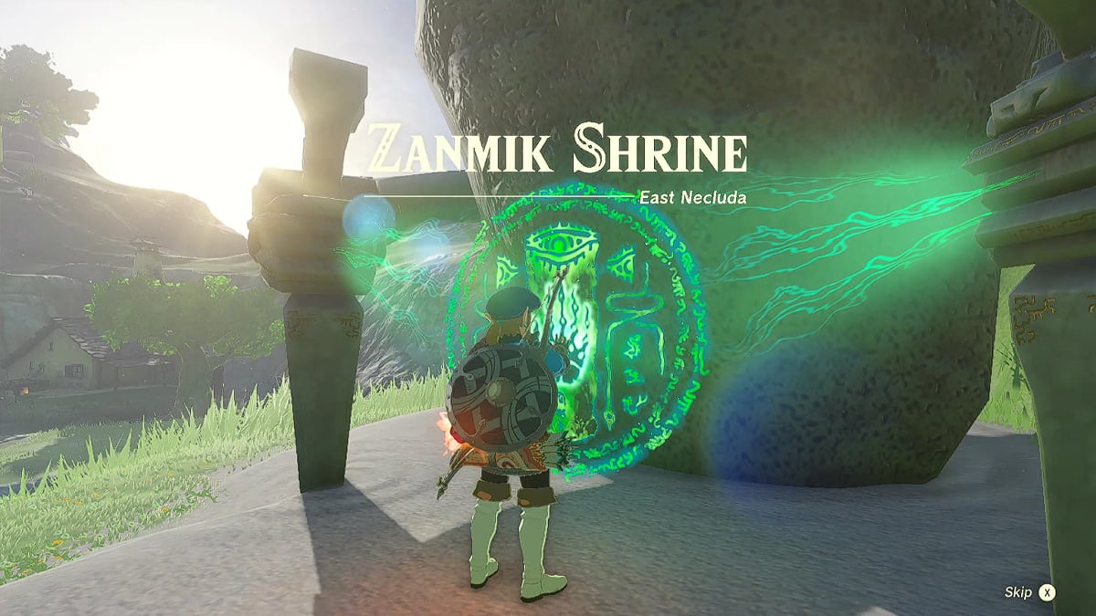 Zanmik shrine Zelda TOTK.