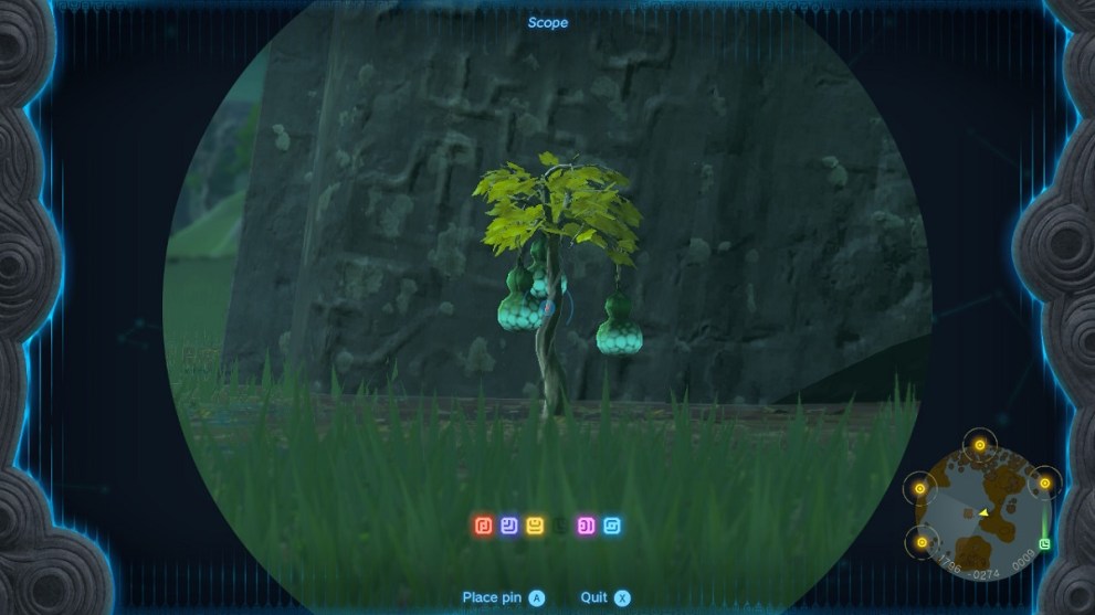 a splash fruit tree in zelda tears of the kingdom