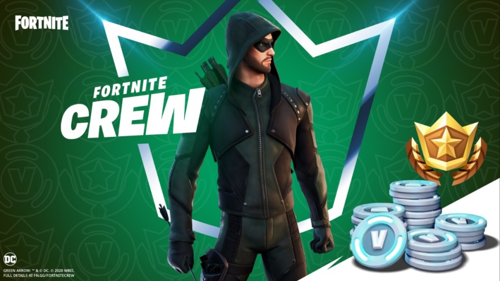 Green Arrow in Fortnite