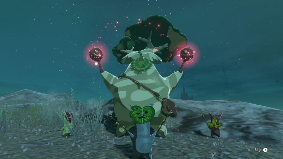 Hestu's location in Tears of the Kingdom