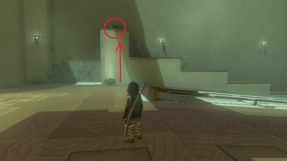 hidden chest location in apogek shrine in zelda tears of the kingdom