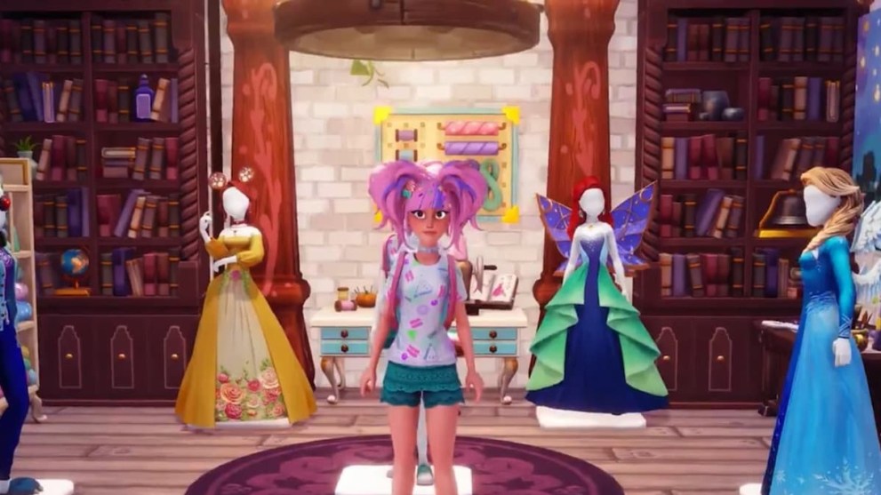 Customizing outfits in Disney Dreamlight Valley