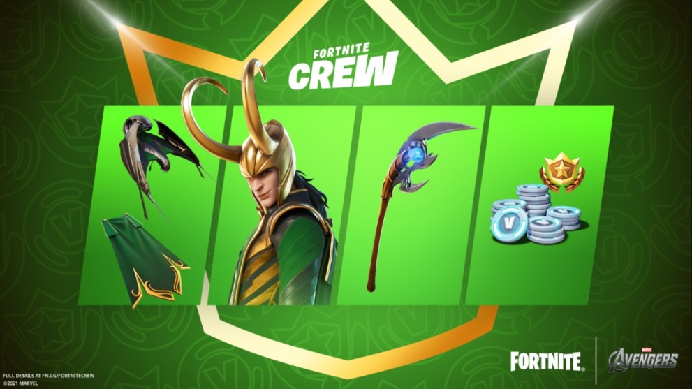 Loki's set in Fortnite