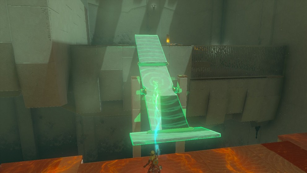 make a ramp to reach the kitawak shrine of light