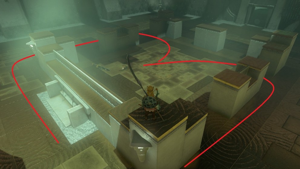 stealth path in sinatanika shrine