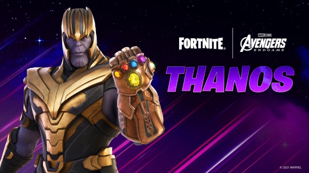 Thanos in Fortnite